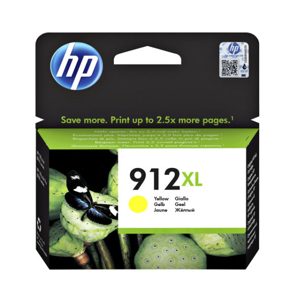 HP -  Inktcartridge 3YL83AE 912XL geel