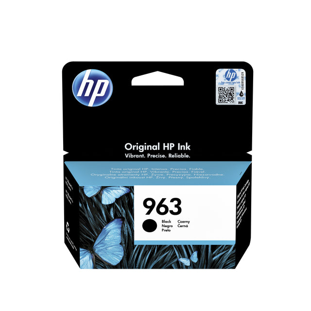 HP - Inktcartridge 3JA26AE 963 zwart