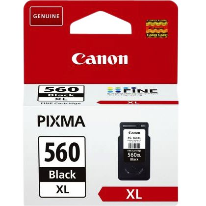 Canon -  PG-560XL inktcartridge 1 stuk(s) Origineel Hoog (XL) rendement Zwart
