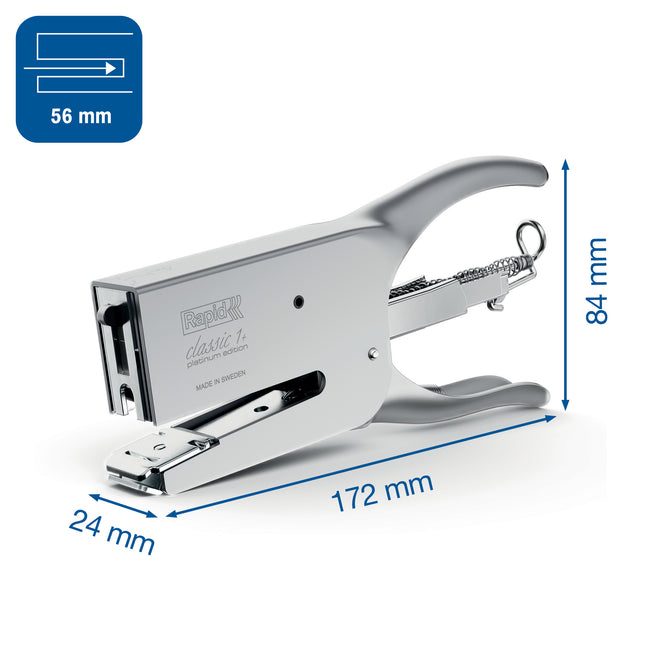 Rapid -  Niettang classic k1 50 vel platina