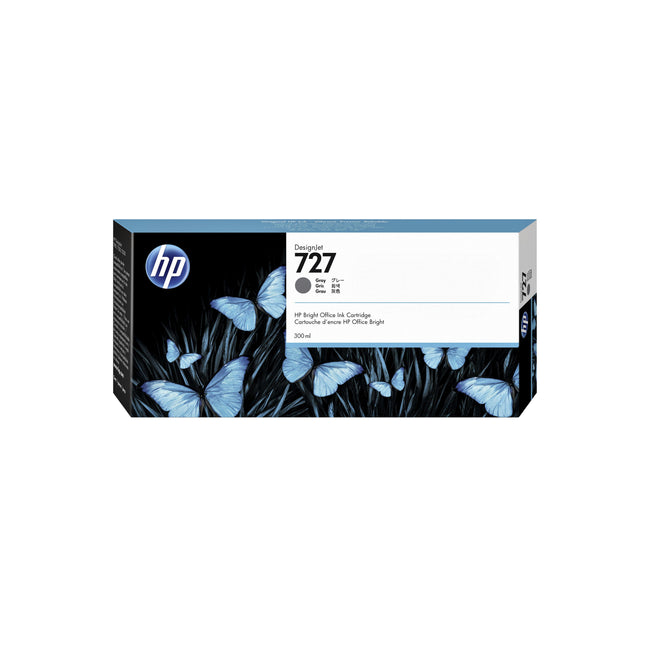 HP -  727 grijze DesignJet inktcartridge, 300 ml