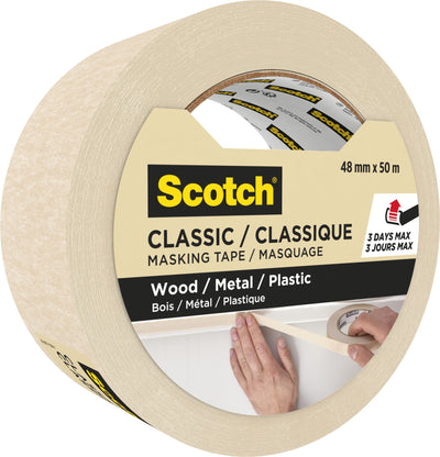 Scotch -  Afplake classic 48mmx50m beige | 12 stuks
