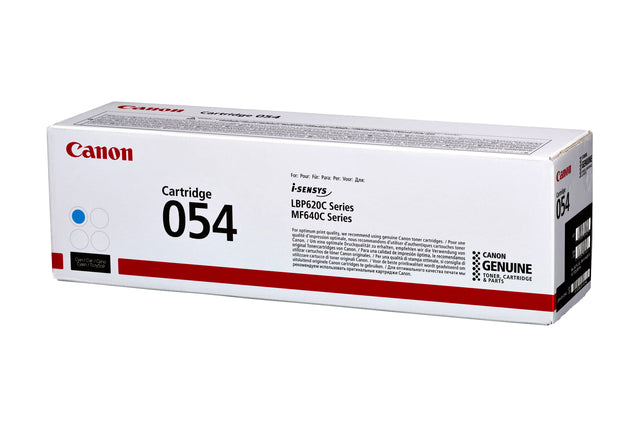 Canon - toner 054, 1.200 pagina's, OEM 3023C002, cyaan