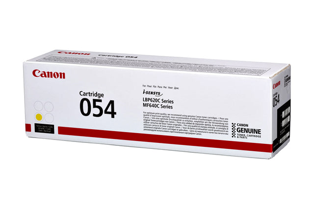 Canon - toner 054, 1.200 pagina's, OEM 3021C002, geel