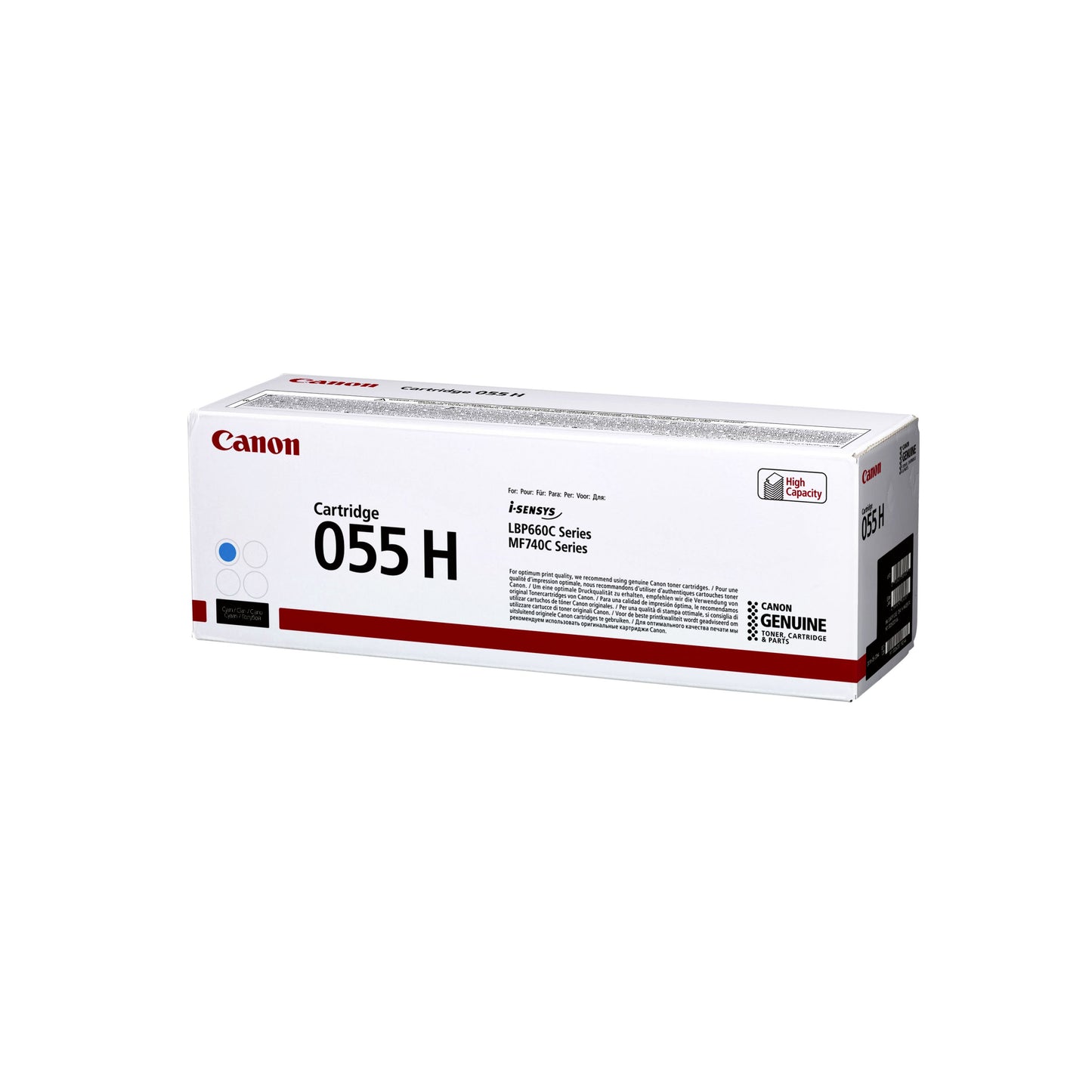 Canon - Cartouche toner 055H bleu