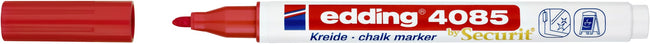 Edding -  Krijtstift  4085 rond 1-2mm rood | 600 stuks