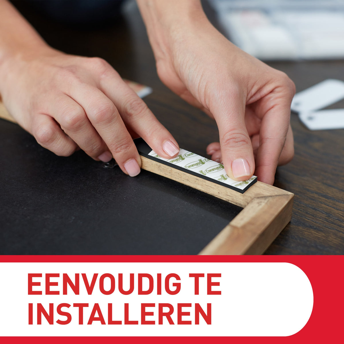 Command -  Bevestigingsstrip  groot klik vast 7.2kg wt