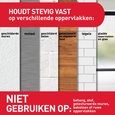 Command -  Bevestigingsstrip  middel klikvast 5.4kg wt | 12 stuks