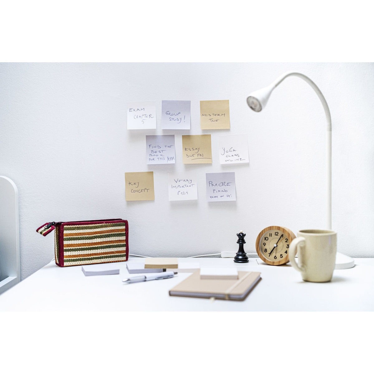 Post-it -  Memoblok  654 super sticky 76x76mm neutral