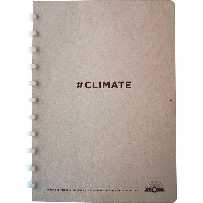 Atoma - Carnet climatique, ft A5, 144 pages, à carreaux commerciaux