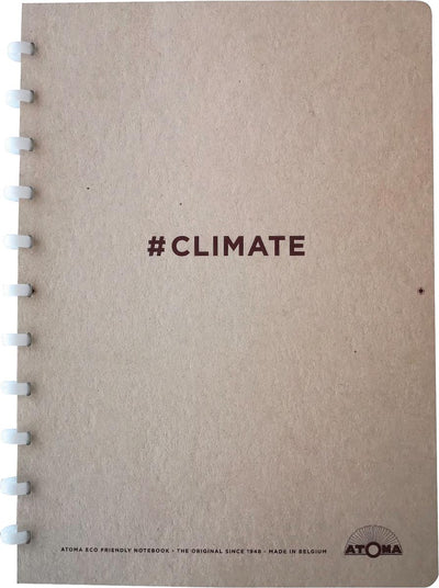 Atoma - Quaderno climatico, ft A4, 144 pagine, quadretti 5 mm