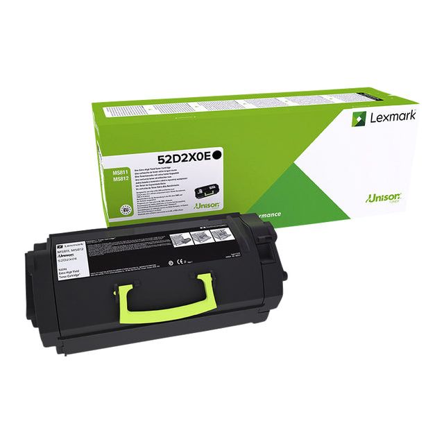 Lexmark - Tonercartridge lexmark 52d2xoe prebate zwart