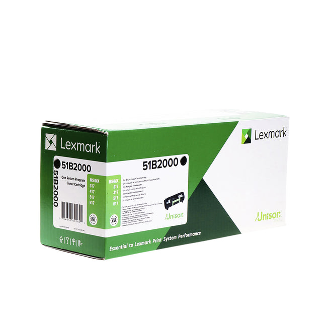 Lexmark - Toner cartridge 51b2000 black