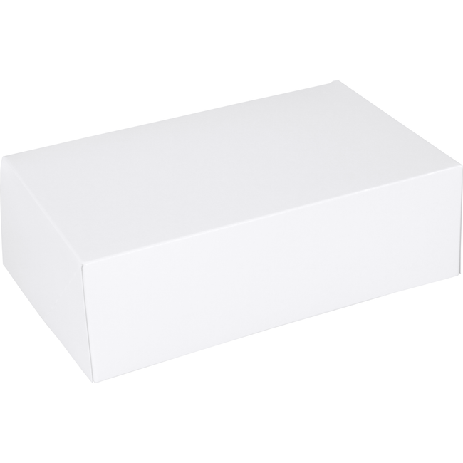 Klika - Caja pastelera | cartón | 24x16x8cm | blanco | 300 piezas