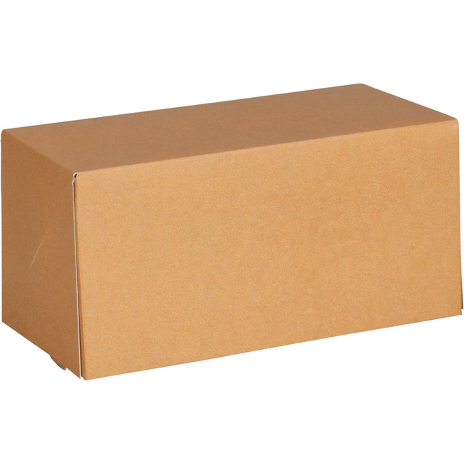 Klika - Pack Box | Cardboard | 18x10x9cm | sans fenêtre Brun | 100 pieces