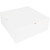 Klika - Pack Box | Cardboard | 26x26x10cm | sans fenêtre Blanc | 100 pieces