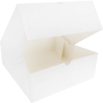 Klika - Pack Box | Cardboard | 26x26x10cm | sans fenêtre Blanc | 100 pieces