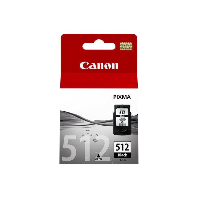 Canon - Inkcartridge Canon Pg -512 Schwarz | 1 Stück | 96 Stücke