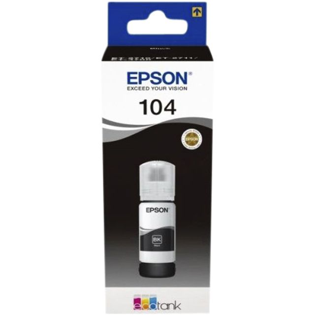 EPSON - NAVULINKT EPSON 104 T00P140 Black | Voll ein 1 Stück