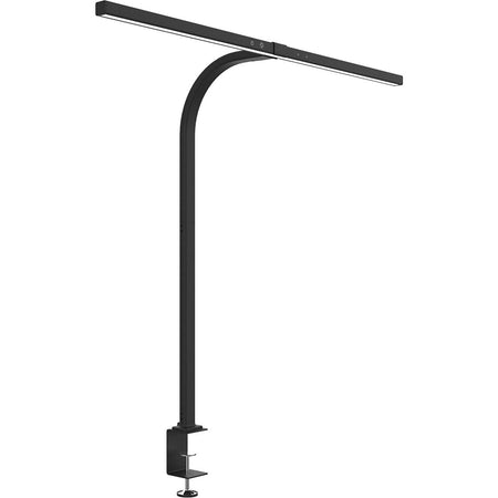 Unilux - Strata lámpara de escritorio led abrazadera de mesa negro