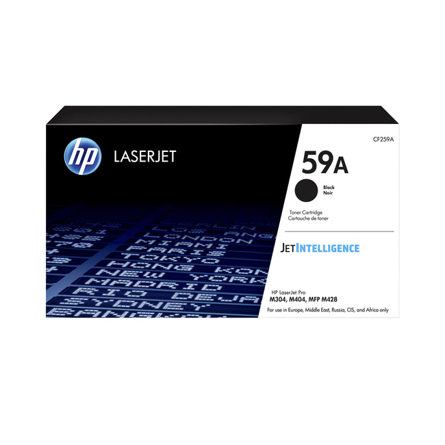 HP - Cartucho de tóner cf259a 59a negro