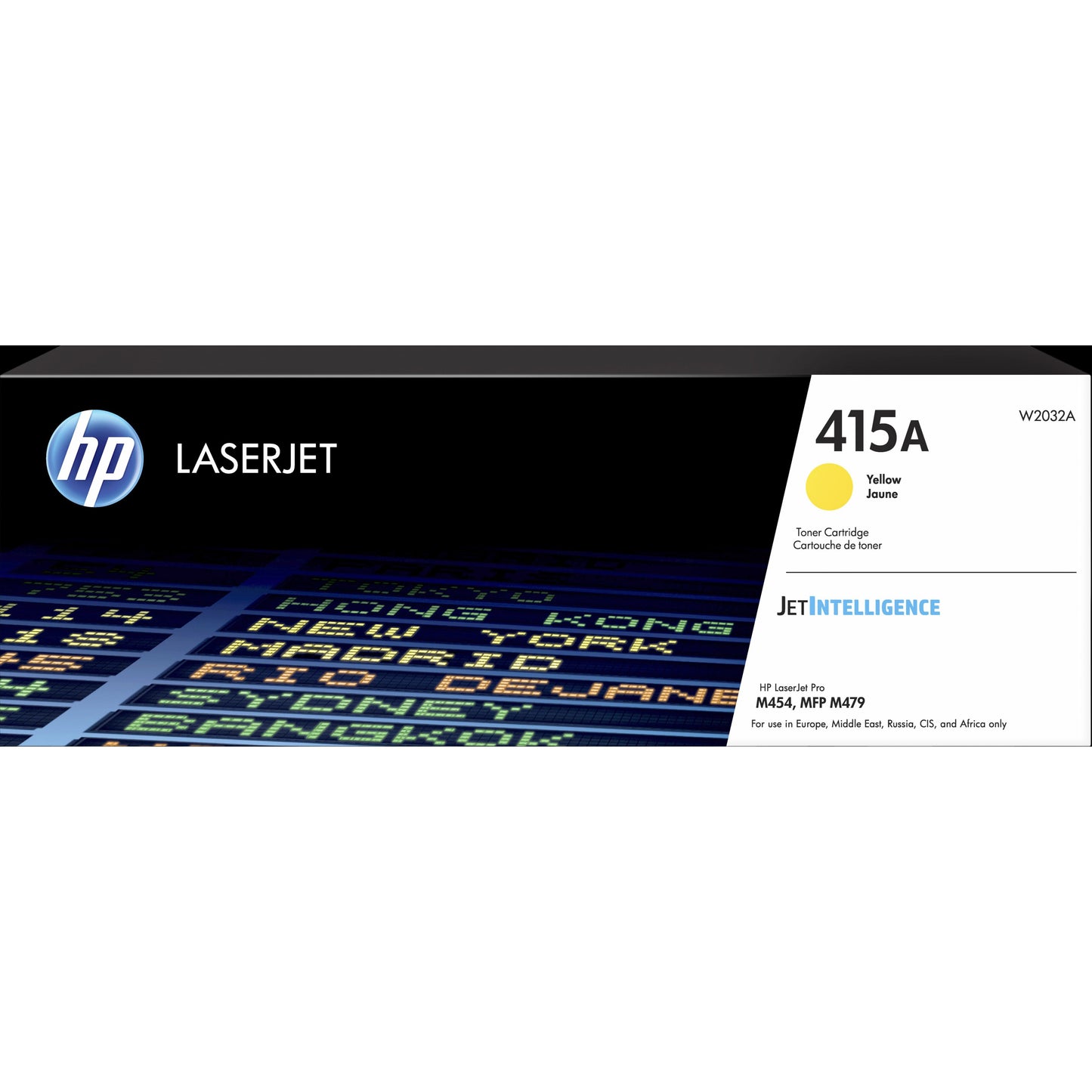 HP - Cartucho de tóner w2032a 415a amarillo