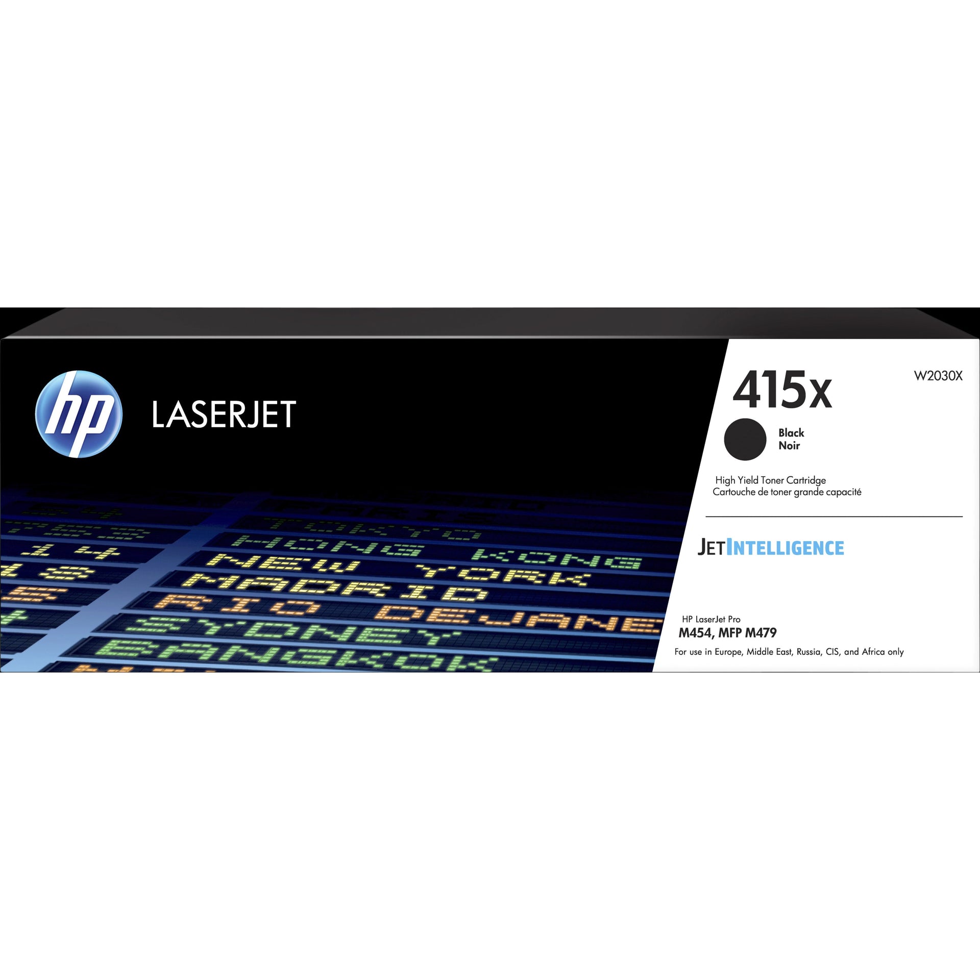 HP -  415X originele high-capacity zwarte LaserJet tonercartridge