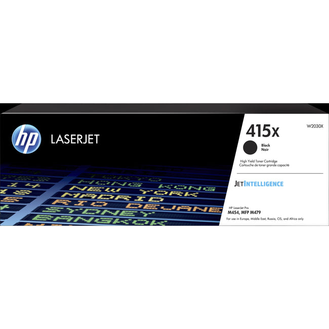 HP - Cartucho de tóner w2030x 415x negro