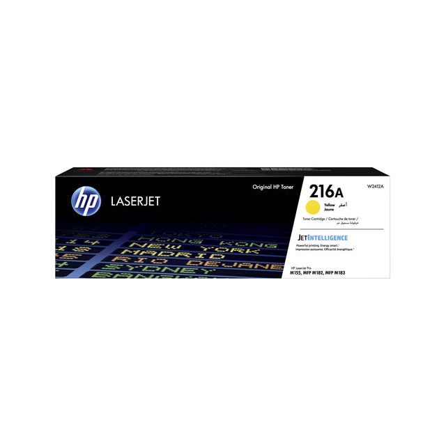 HP - TONERKARTRIDGE HP W2412A 216A GEEL | 1 pièce