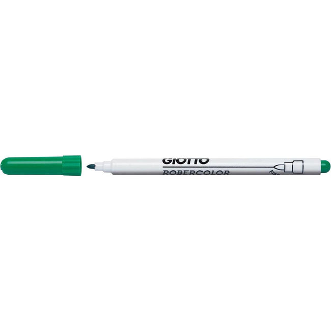 Giotto - RoberColor Whiteboardmarker Fine, point rond, vert