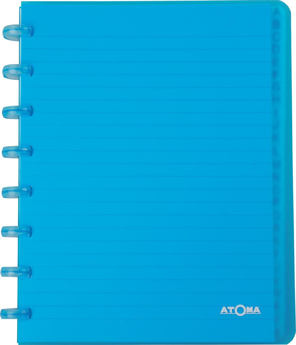 Atoma - Répertoire, ft A5, transparent, ligné