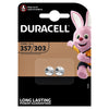 Duracell - Batterieknopfzelle 2x357/303 Silberoxid Ø11,6mm 2 Stück