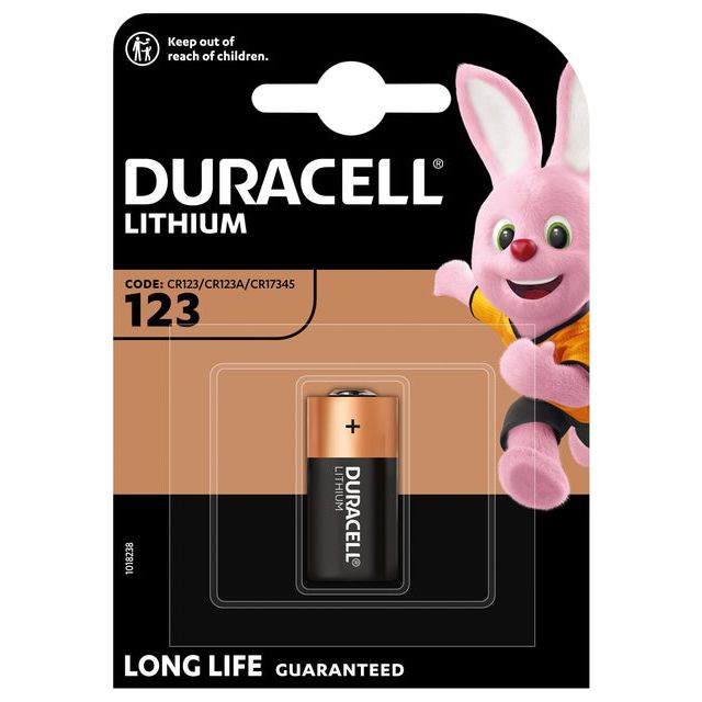 Duracell - Batterie Duracell 123 Lithium | Blister un 1 morceau