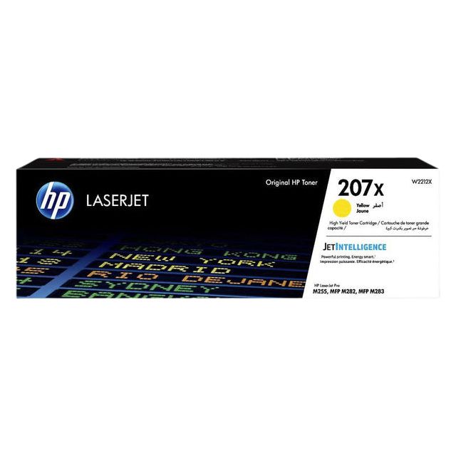 HP - Tonercartridge W2212X 207X geel