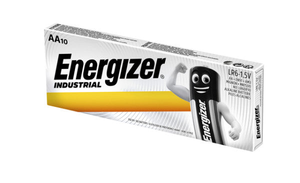 Energizer - Battery Industrial AA Alkaline Box mit 10 Stück