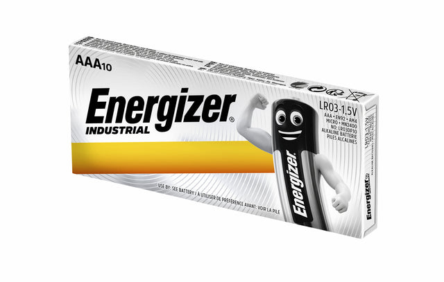 Energizer - Industrial alkaline batterij AAA/LR03/E92, 10 stuks