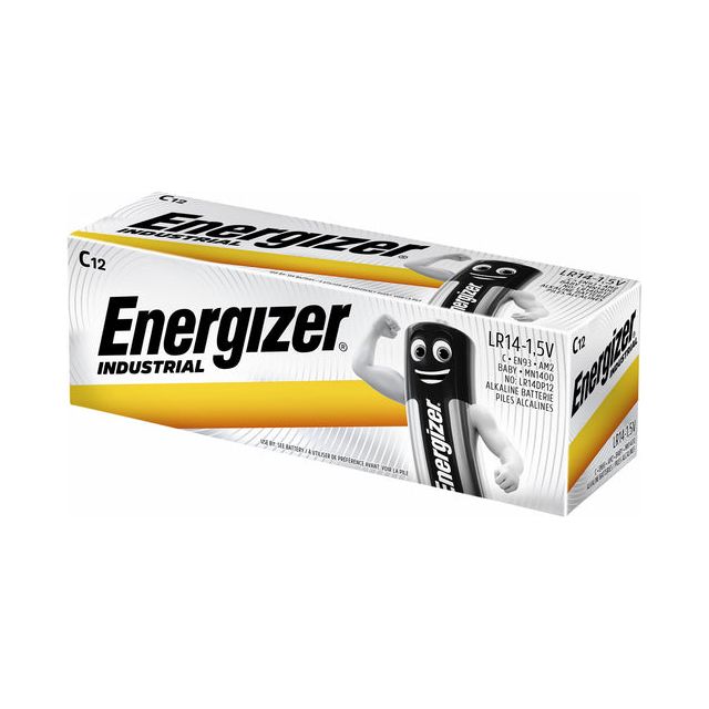 Energizer - Industrial alkaline batterij C/LR14/E93, 12 stuks