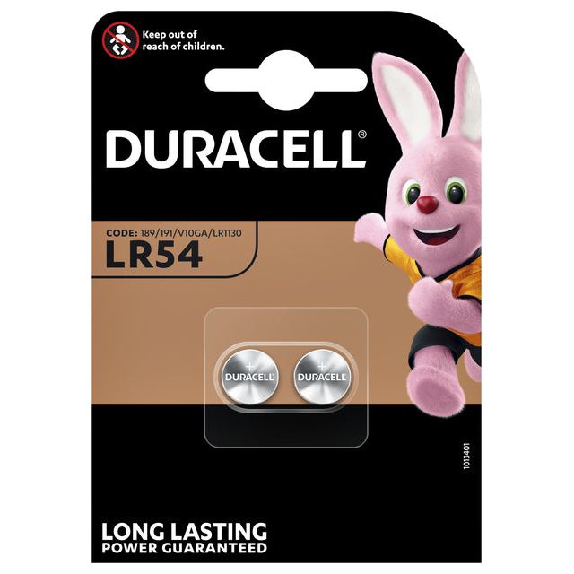 Duracell - Batterie Duracell LR54 Alcaline | Blister un 2 pièces