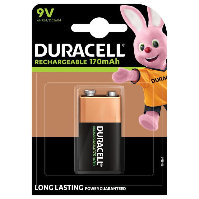 Duracell - Batterie rechargeable Duracell 9V HR9V | 1 pièce