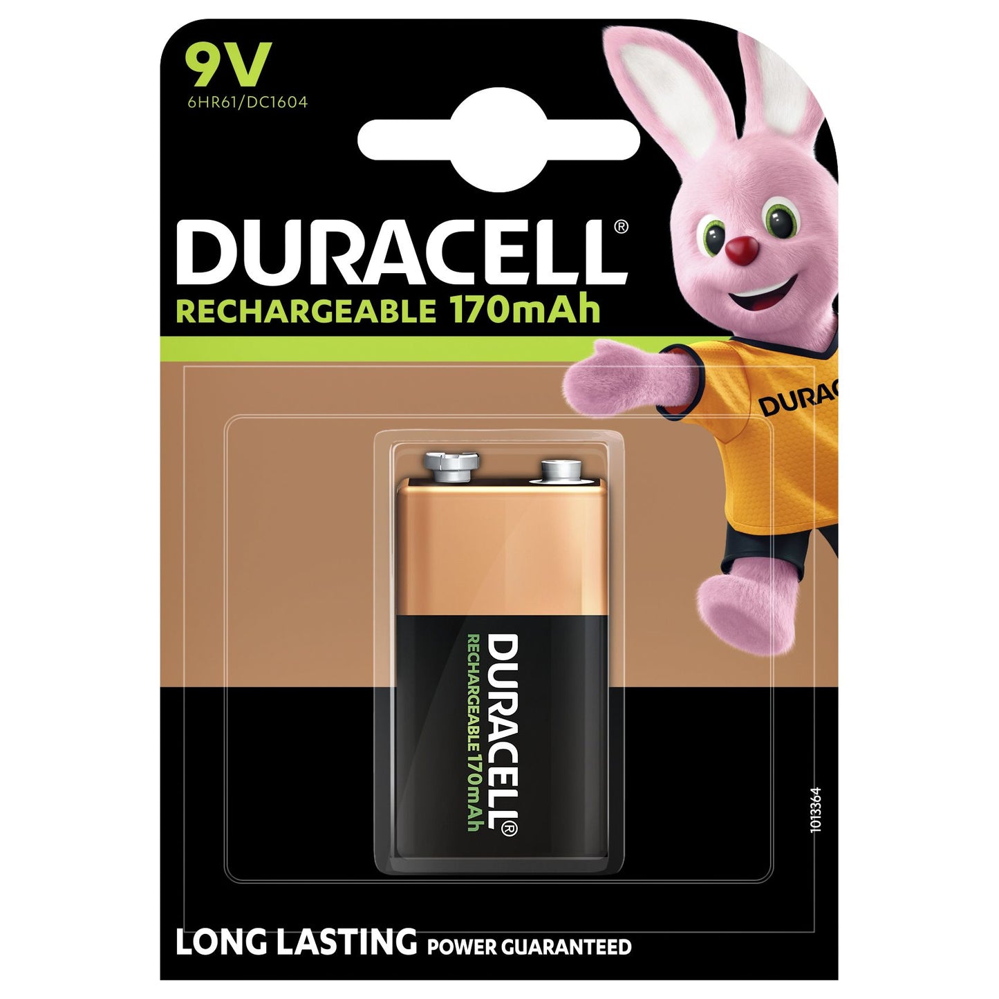 Duracell -  2-Power HR9V huishoudelijke batterij 9V Nikkel-Metaalhydride (NiMH)
