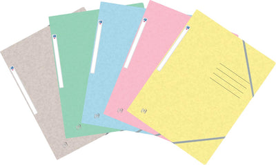 Oxford -  Top File+ elastomap, voor ft A4, geassorteerde pastelkleuren