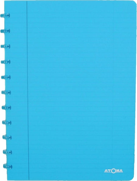 Atoma - Quaderno linea A4 144 pagine 90gr PP trasparente assortiti