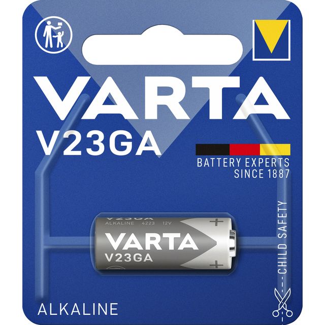Varta - Batteria alcalina V23GA blister da 1 pezzo | 10 pezzi