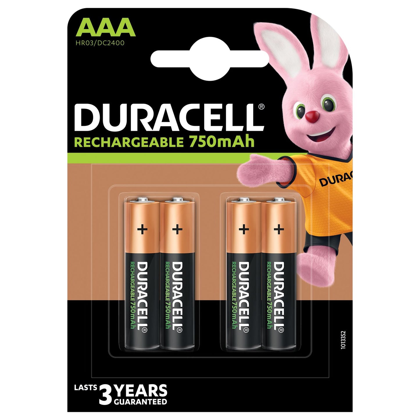 Duracell -  Recharge Plus AAA-batterijen, verpakking van 4