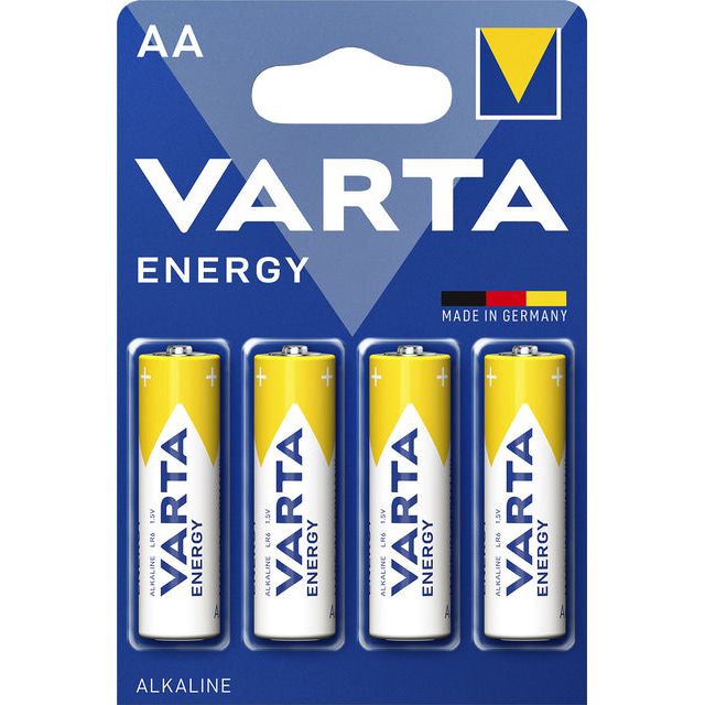 Varta - Énergie de la batterie AA | Blister un 4 pièces