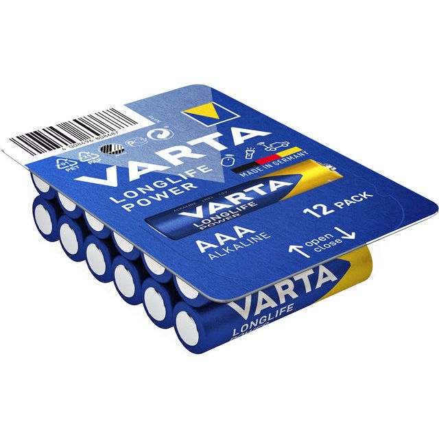 Varta - Batterie AAA High Energy Big Box 12 Pack | Blasen Sie ein 12 Stück