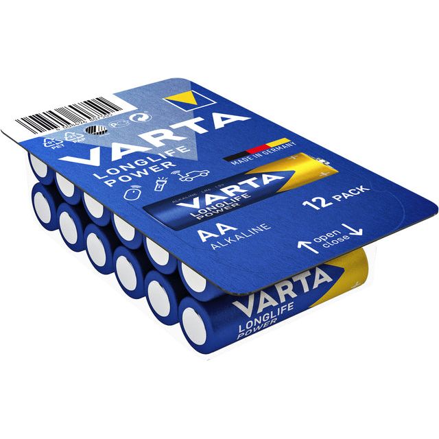 Varta - Batterij Longlife Power big box 12xAA