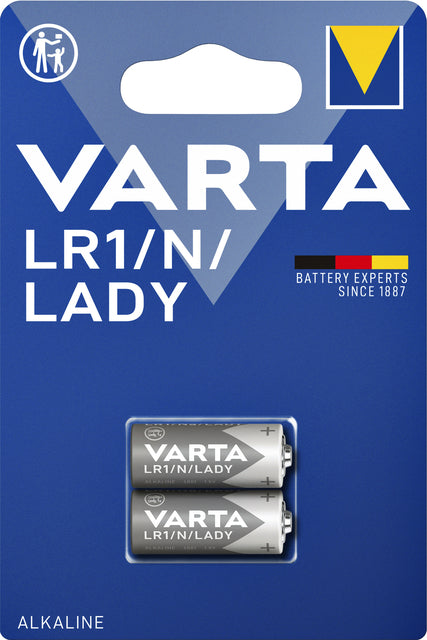 Varta -  Batterij 2x lr1 n lady alkaline | 10 stuks