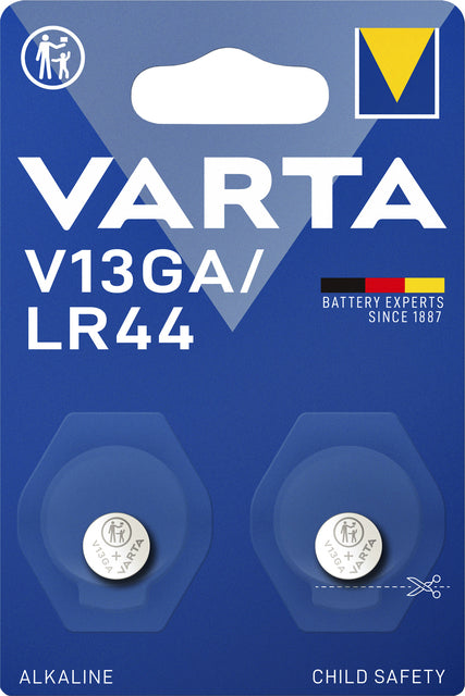 Varta -  Batterij knoopcel 2x v13ga alkaline