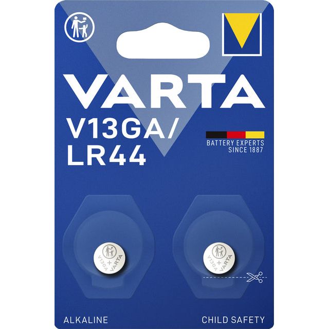 VARTA - Batterie V13GA 1.5 V alcaline | Blister un 2 pièces